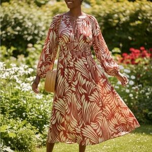 NWT- H&M Oversized Drawstring Detail Dress